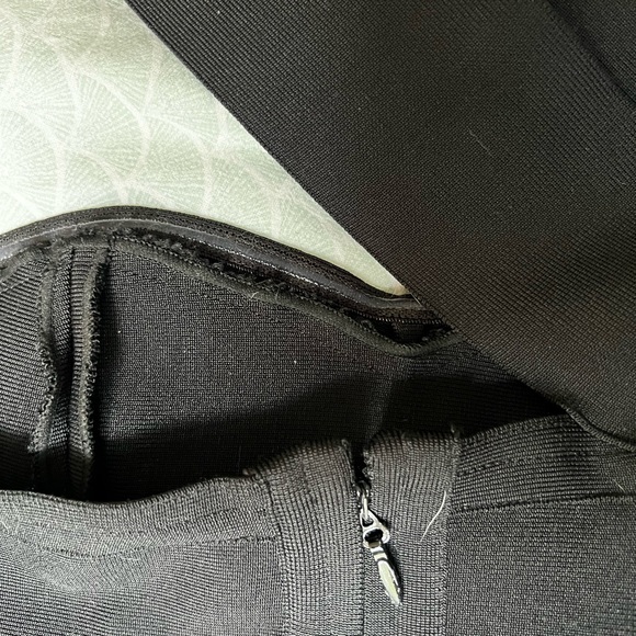 Black One shoulder bandage dress - Picture 5 of 5